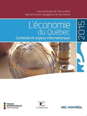 cover image of L'économie du Québec